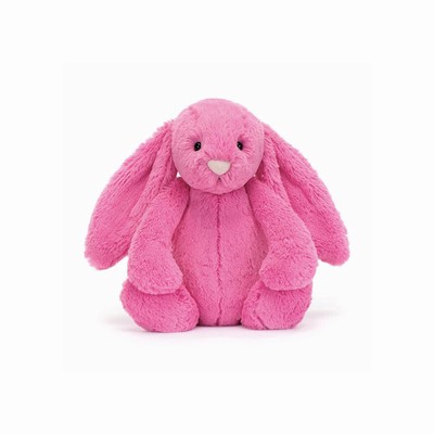 Jellycat Bashful Hot Pink Bunnies USA | 90684COQS